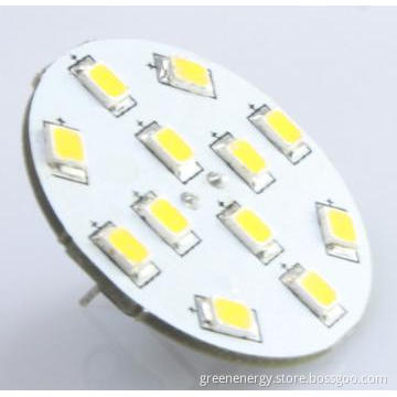 Brightest 12 SMD G4 LED Bulb 12V AC DC 10-30V DC 2W